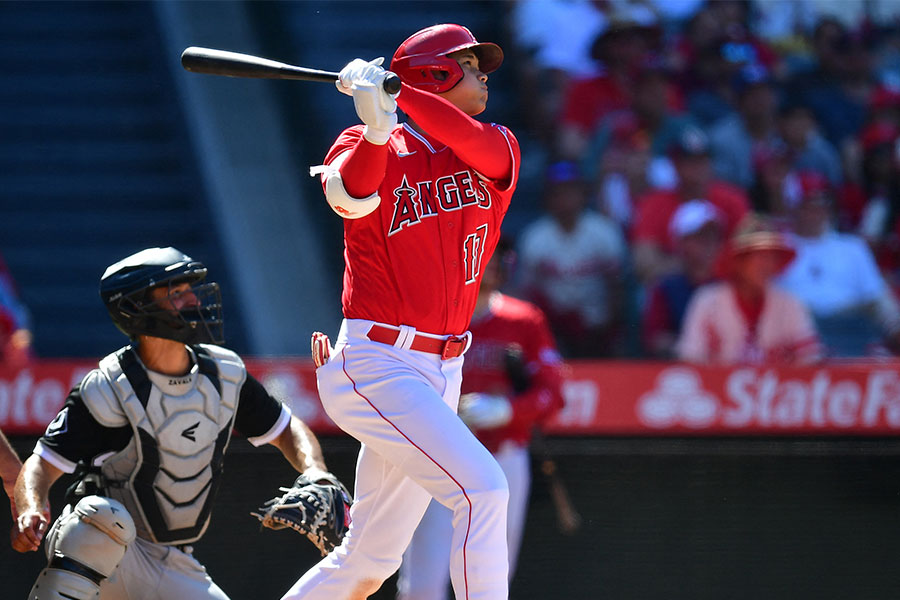 29号2ランを放ったエンゼルス・大谷翔平【写真：ロイター】