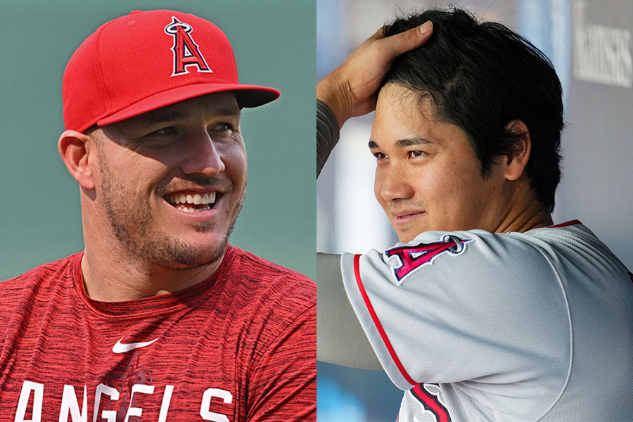 エンゼルス 大谷翔平 ×トラウト トラウタニ ボブルヘッド ②-