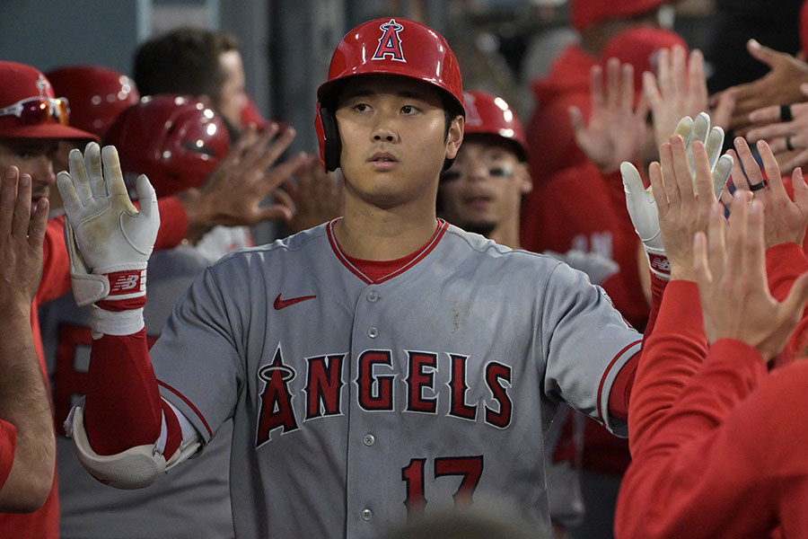 32号を放ったエンゼルス・大谷翔平【写真：ロイター】