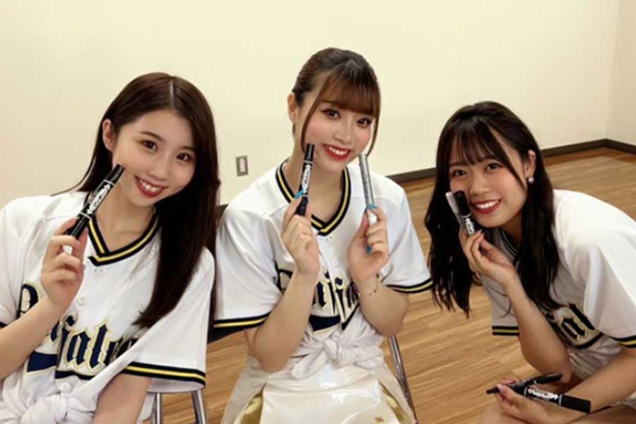 オリックスのダンス＆ボーカルユニット「BsGirls」のメンバー【写真：球団提供】