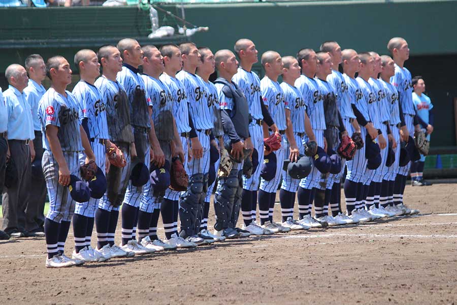 初戦で湘南学院に逆転勝ちを収めた東海大相模【写真：大利実】