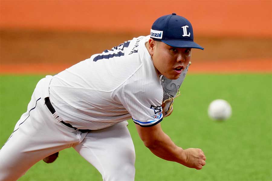 西武・平良海馬【写真：矢口亨】