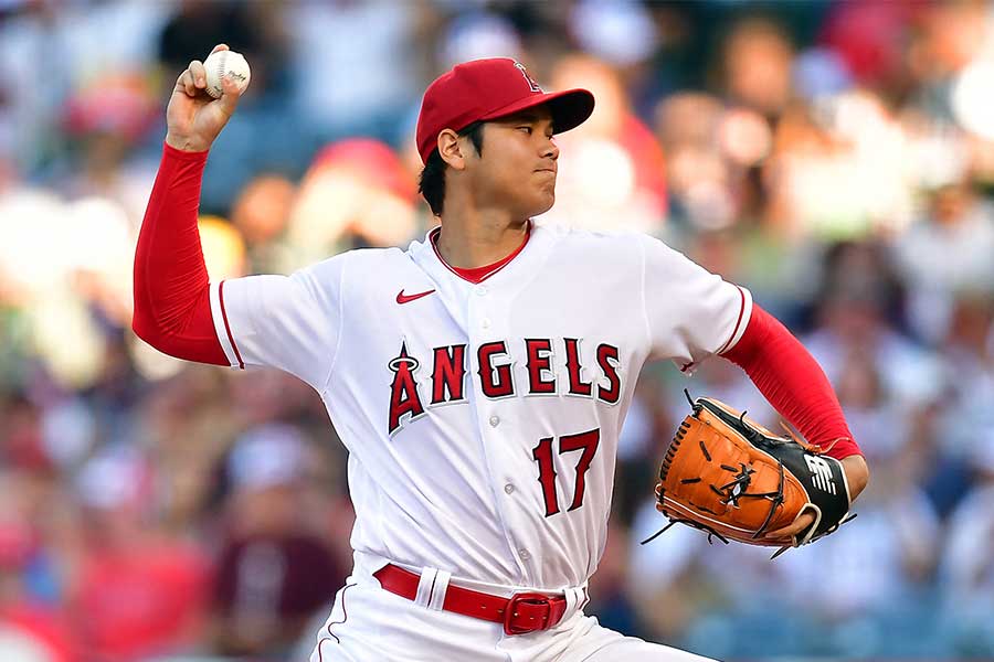 アストロズ戦に先発したエンゼルス・大谷翔平【写真：ロイター】