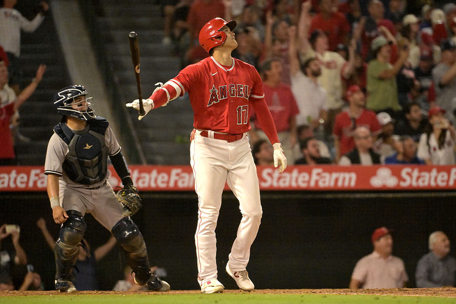 35号を放ったエンゼルス・大谷翔平【写真：ロイター】