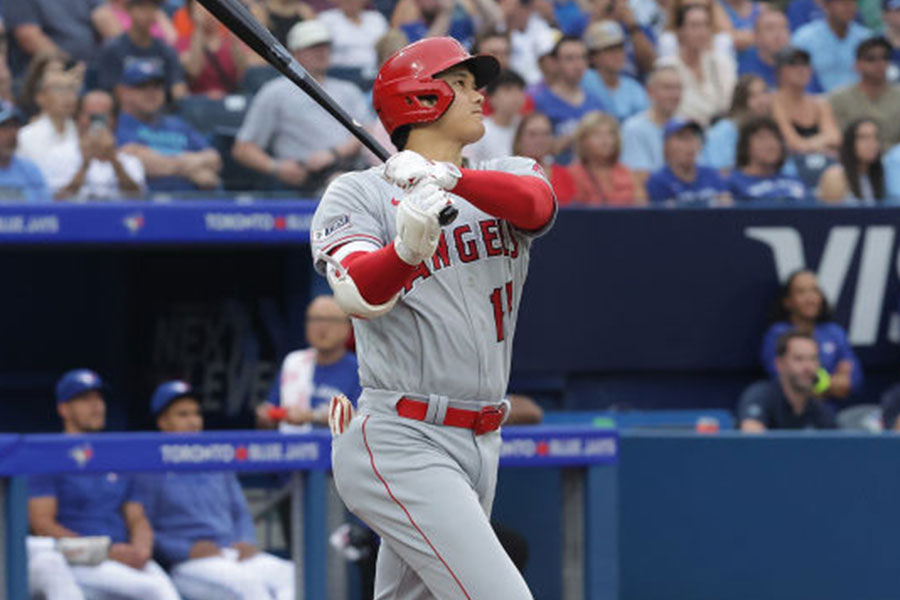 39号を放ったエンゼルス・大谷翔平【写真：Getty Images】