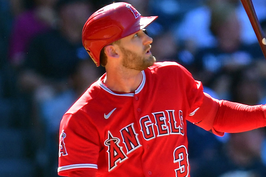 エンゼルスを退団することになったテイラー・ウォード【写真：ロイター】