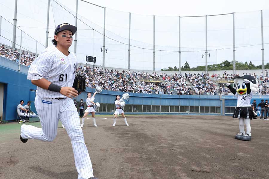 ロッテは佐倉市で日本ハムとのイースタン・リーグ公式戦を行う【写真：球団提供】