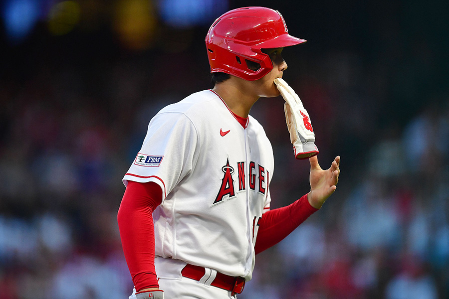 マリナーズ戦に出場したエンゼルス・大谷翔平【写真：ロイター】