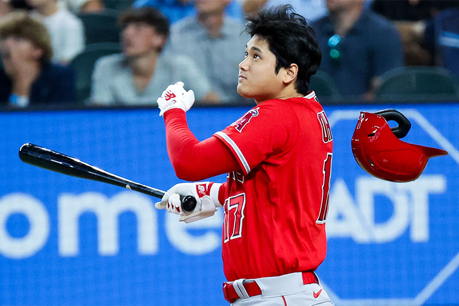 42号を放ったエンゼルス・大谷翔平【写真：ロイター】