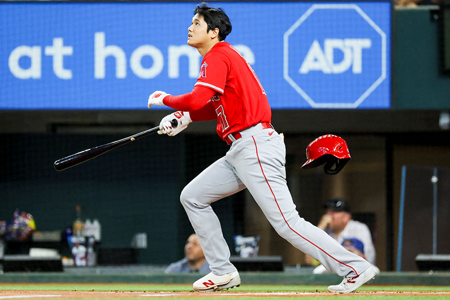 42号を放ったエンゼルス・大谷翔平【写真：ロイター】