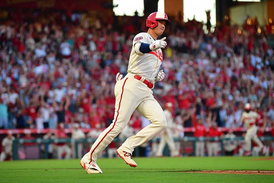 43号満塁弾を放ったエンゼルス・大谷翔平【写真：ロイター】