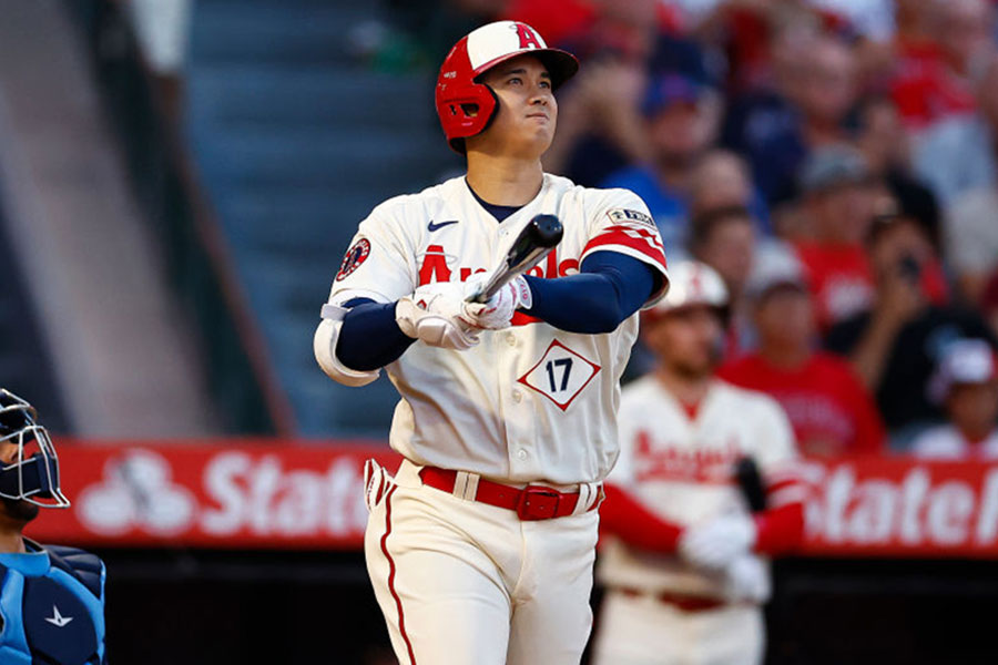 43号満塁本塁打を放ったエンゼルス・大谷翔平【写真：Getty Images】