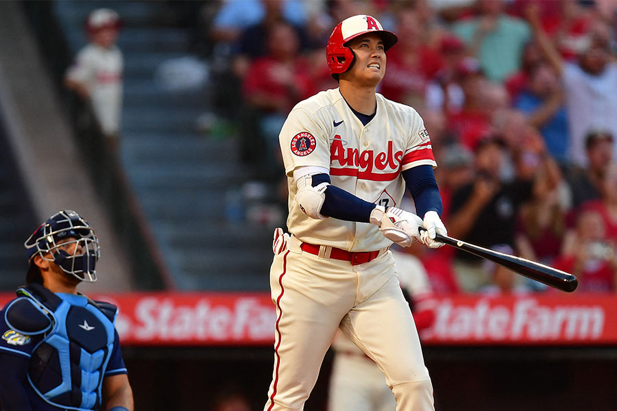 43号を放ったエンゼルス・大谷翔平【写真：ロイター】