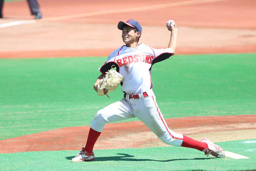 東京・レッドサンズの藤森一生【写真：加治屋友輝】