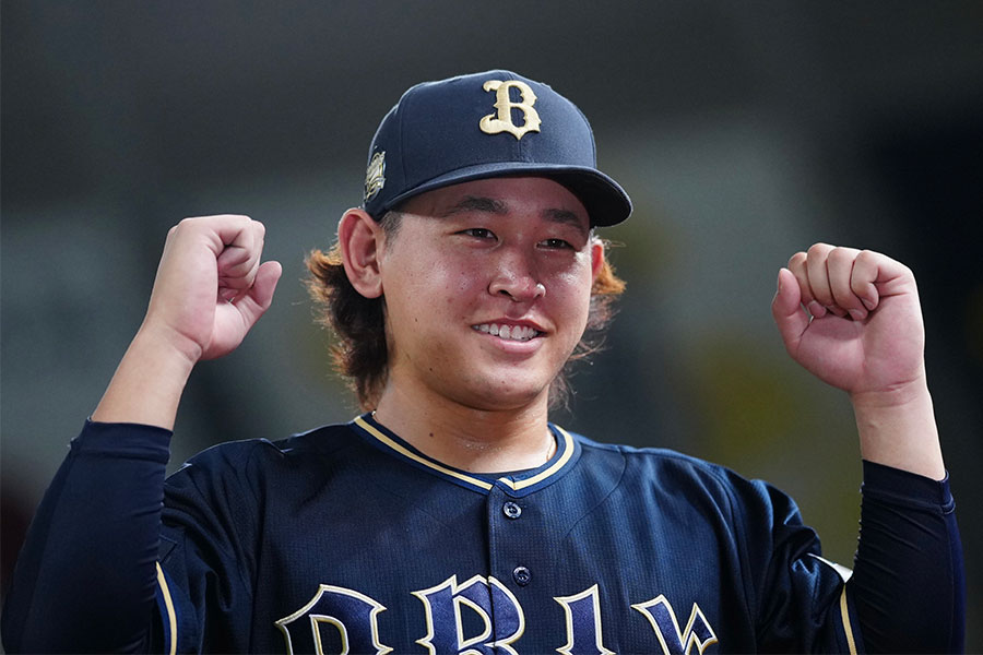 西武戦で完封勝利を挙げたオリックス・宮城大弥【写真：矢口亨】