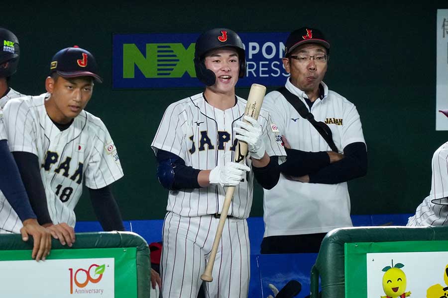 4タコも「大学野球で生かせる」 侍U18の慶応・丸田が大学代表投手陣