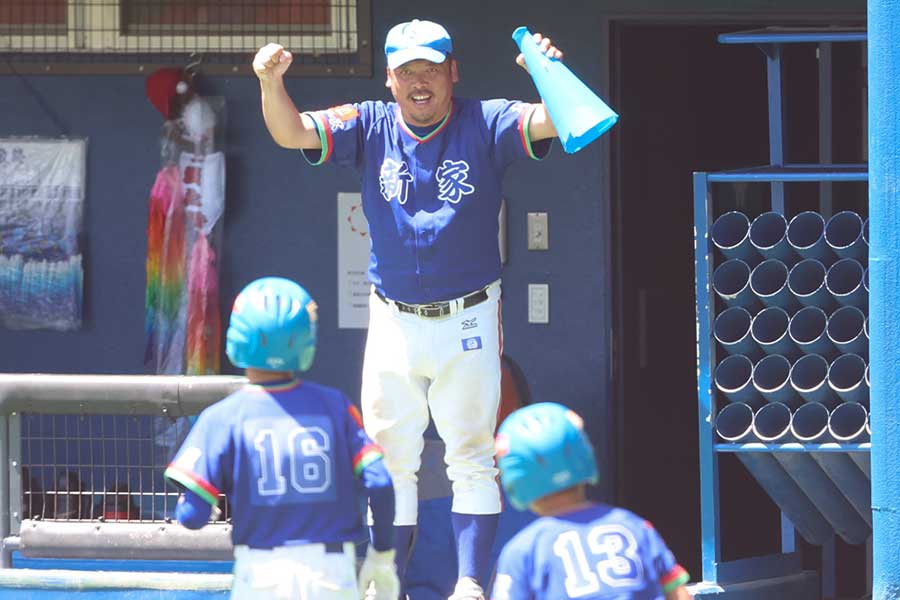 新家スターズ・千代松剛史監督【写真：加治屋友輝】