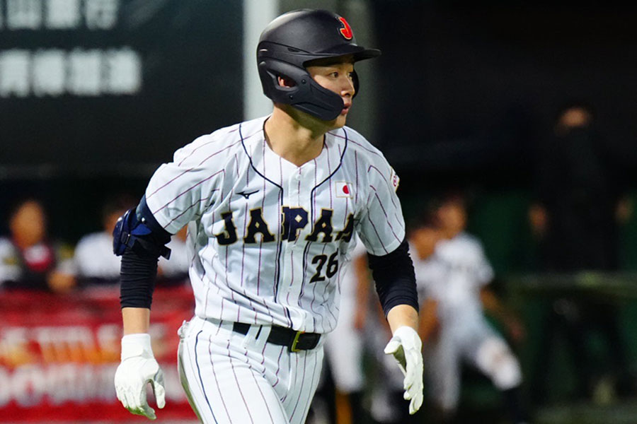 U-18日本代表・丸田湊斗【写真：荒川祐史】