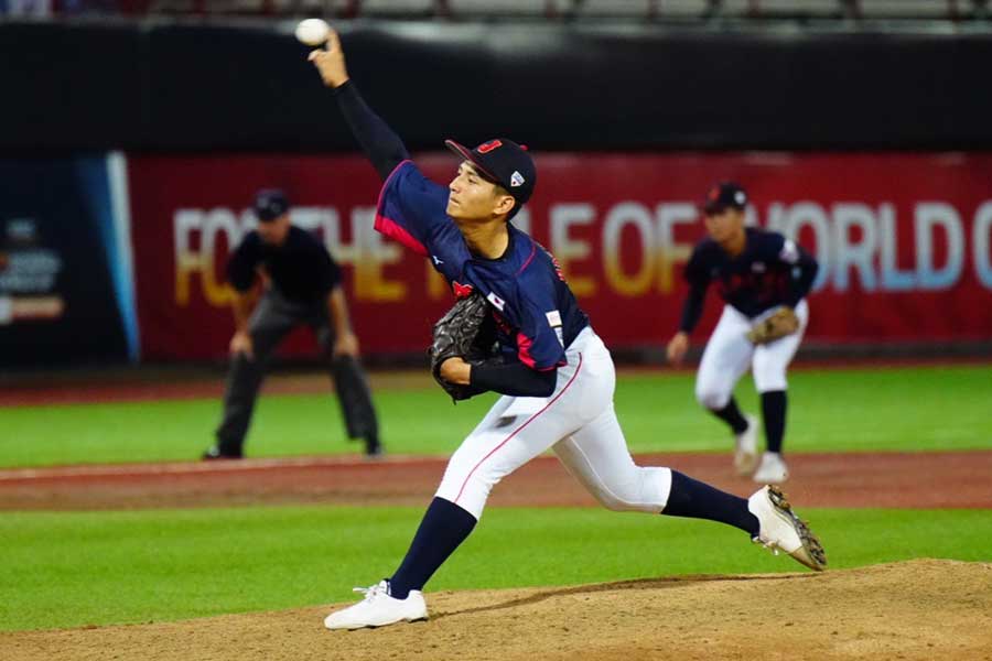 U-18代表・東恩納蒼【写真：荒川祐史】