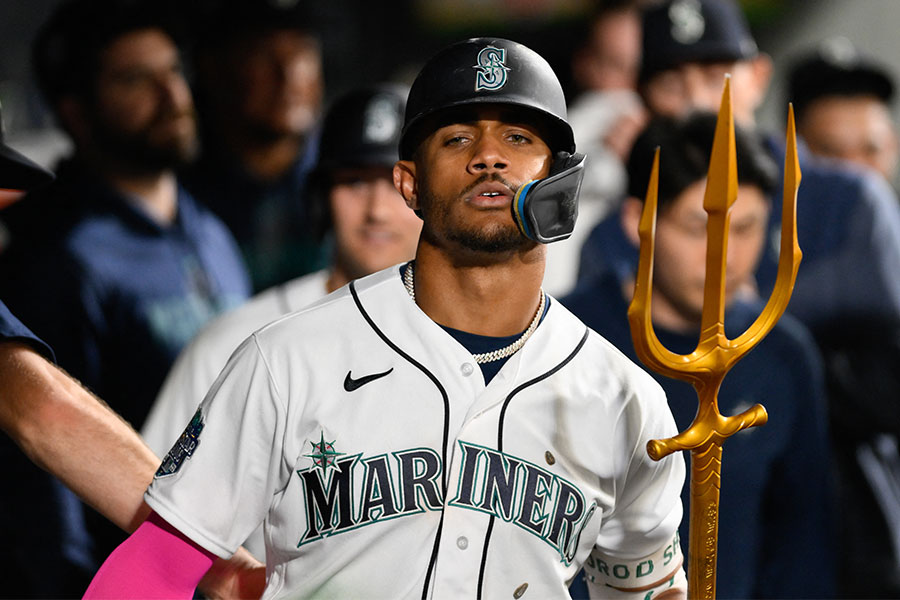 マリナーズのフリオ・ロドリゲス【写真：ロイター】
