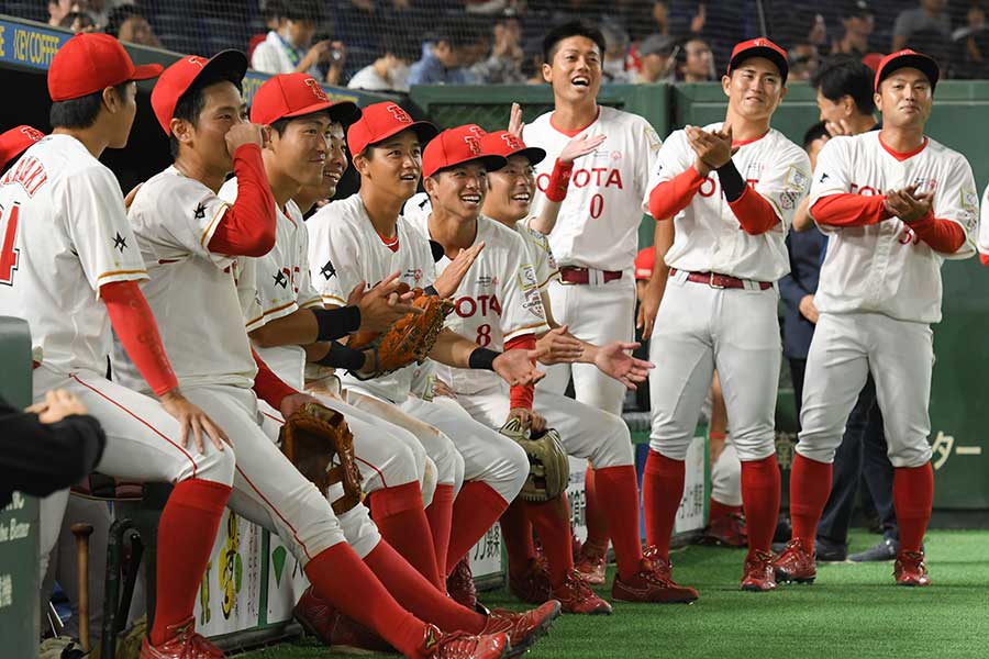 都市対抗野球で優勝したトヨタ自動車【写真：編集部】