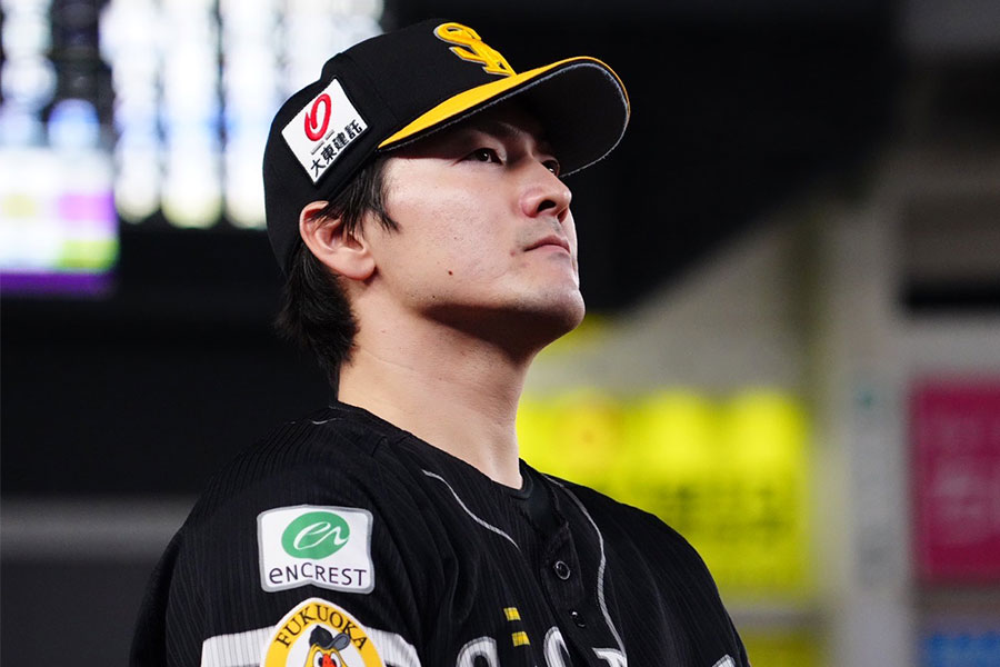 ソフトバンクから自由契約となった有原航平【写真：荒川祐史】