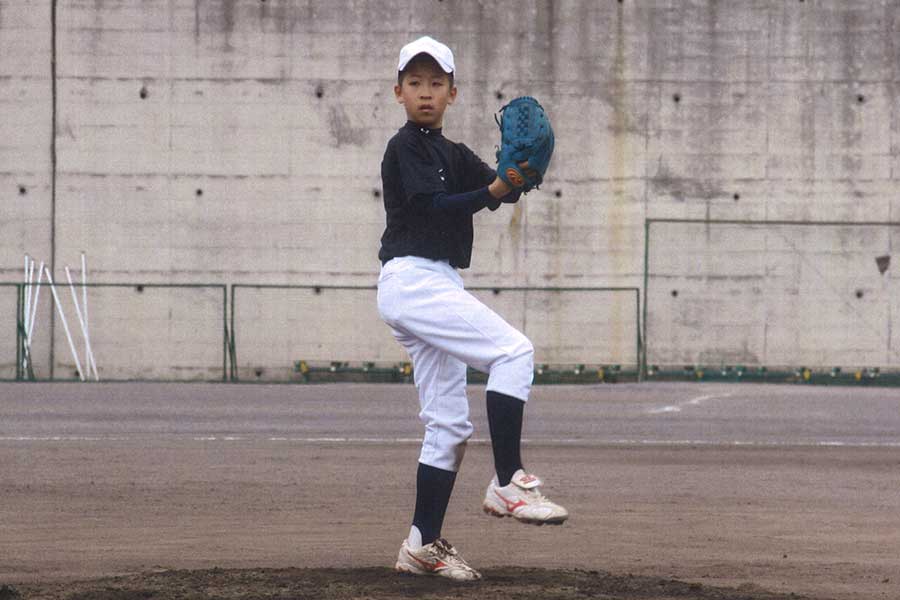 東海大菅生中等部時代の細野【写真提供：村上晋監督】