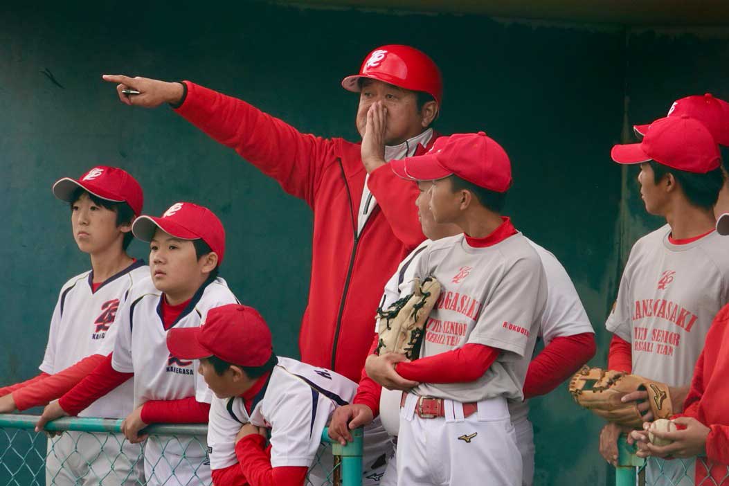 金ケ崎リトルシニア・大谷徹監督【写真：小谷真弥】