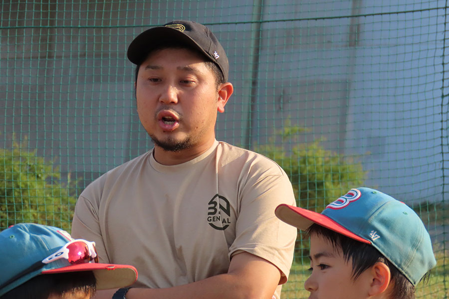 チームの代表を務める大越俊樹さん【写真：片倉尚文】