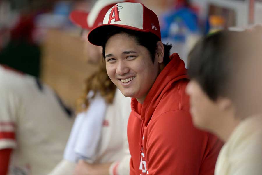 ドジャース移籍を発表した大谷翔平【写真：Getty Images】