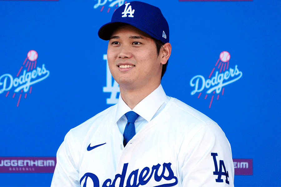 ドジャース・大谷翔平【写真：小谷真弥】