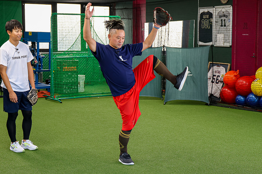 野球塾「Perfect Pitch and Swing」の長坂秀樹氏【写真：伊藤賢汰】