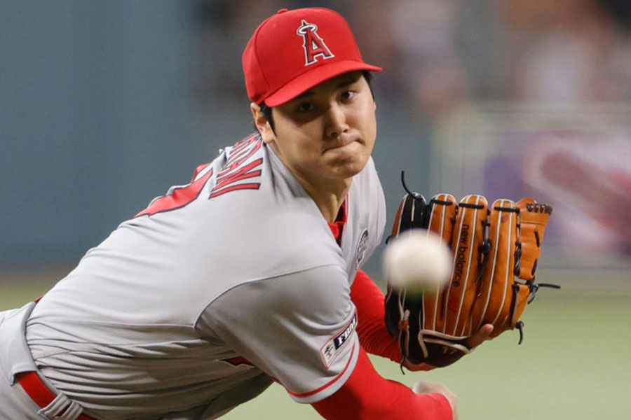 今季までエンゼルスでプレーした大谷翔平【写真：Getty Images】