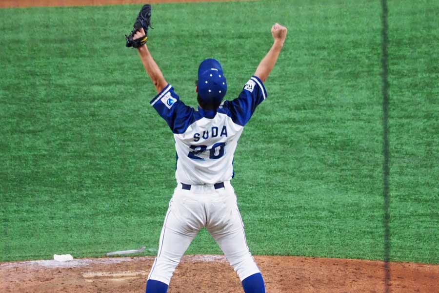 都市対抗野球で優勝を果たした須田幸太氏（写真はJFE東日本時代）【写真：本人提供】