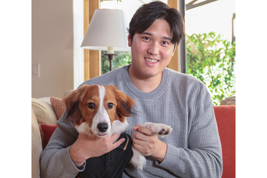 ドジャース・大谷翔平と愛犬のデコピン【写真：Getty Images】