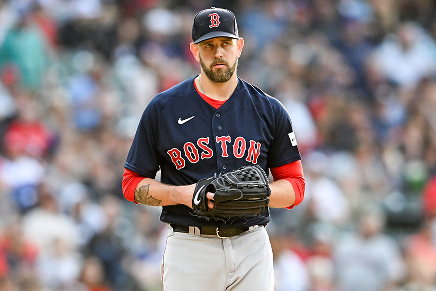 ドジャースと契約合意したジェームズ・パクストン（写真はレッドソックス在籍時）【写真：Getty Images】