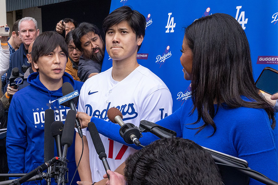 ファンフェスタに参加したドジャース・大谷翔平【写真：Getty Images】