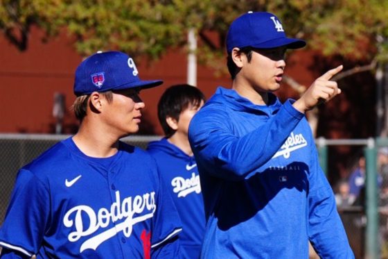 大谷＆由伸と「感動の再会」 ド軍OBの元オリ助っ人にファン注目「なん 