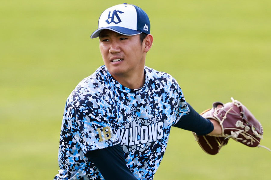 ヤクルト・奥川恭伸【写真：小池義弘】