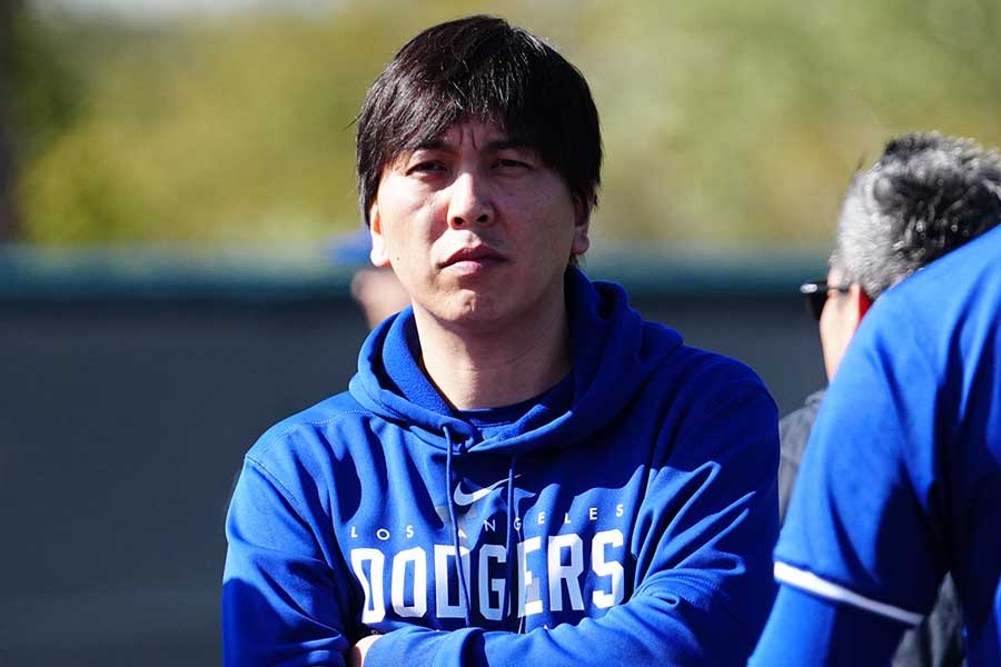 水原一平通訳【写真：Getty Images】