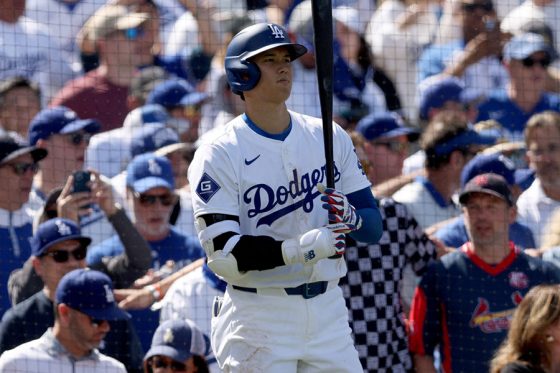 大谷翔平は「2番・DH」　開幕9戦目、移籍後初アーチなるか…スタメン発表