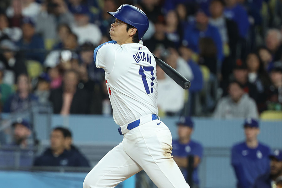 今季1号を放ったドジャース・大谷翔平【写真：Getty Images】