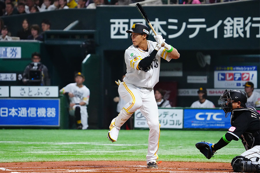 ソフトバンク・柳田悠岐【写真：荒川祐史】