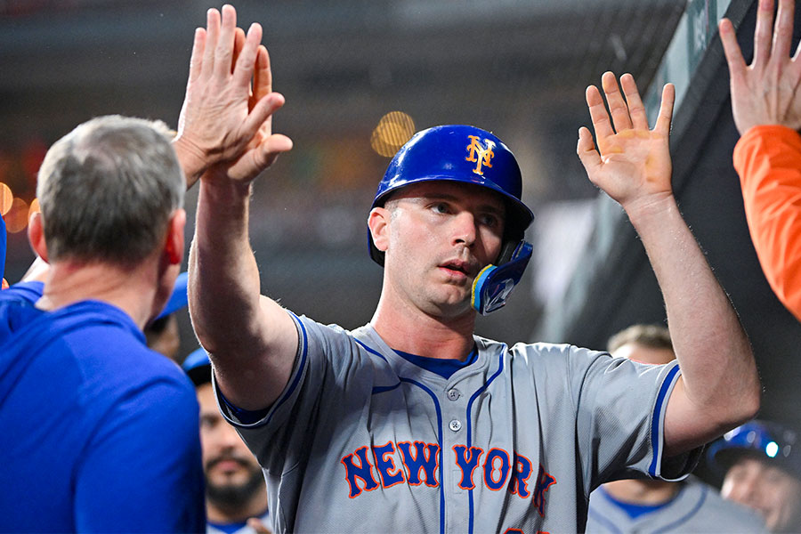 メッツからFAとなっていたピート・アロンソ【写真:ロイター】