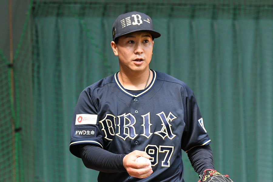 オリックス・古田島成龍【写真：北野正樹】