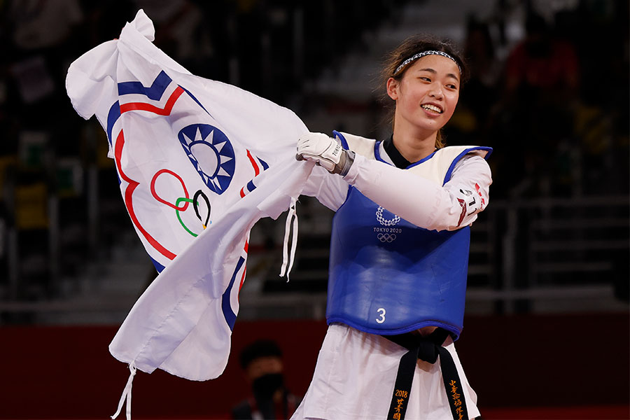 台湾テコンドー代表のルオ・ジャーリン【写真：Getty Images】