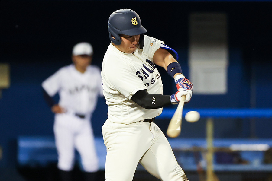 大商大・渡部聖弥【写真：加治屋友輝】