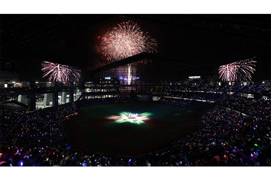 日本ハムは7月13日と8月24日の試合後に6000発超の花火をルーフオープンで打ち上げる【写真提供：H.N.F.】