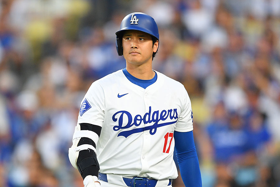 ブルワーズ戦に出場したドジャース・大谷翔平【写真：Getty Images】