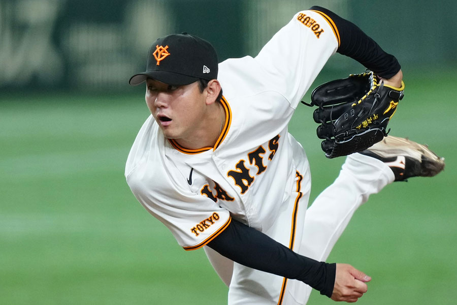 巨人・平内龍太【写真：矢口亨】